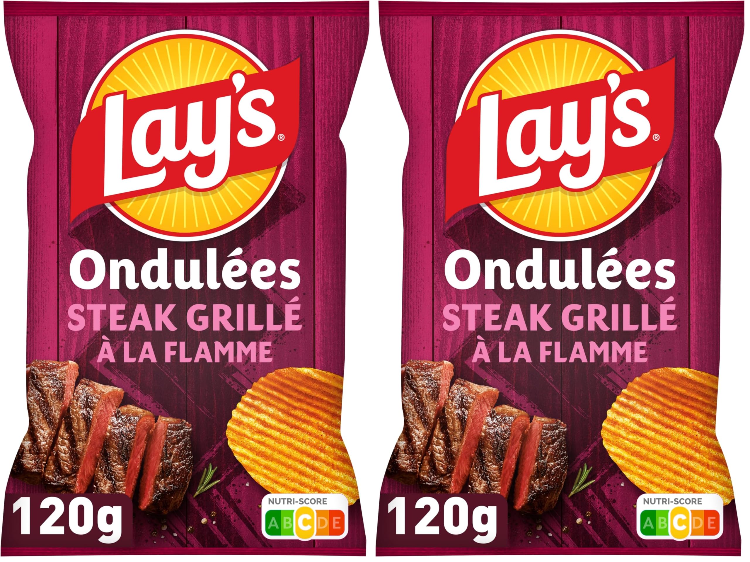 lay-s-ondul-es-chips-steak-grill-la-flamme-120g image 5