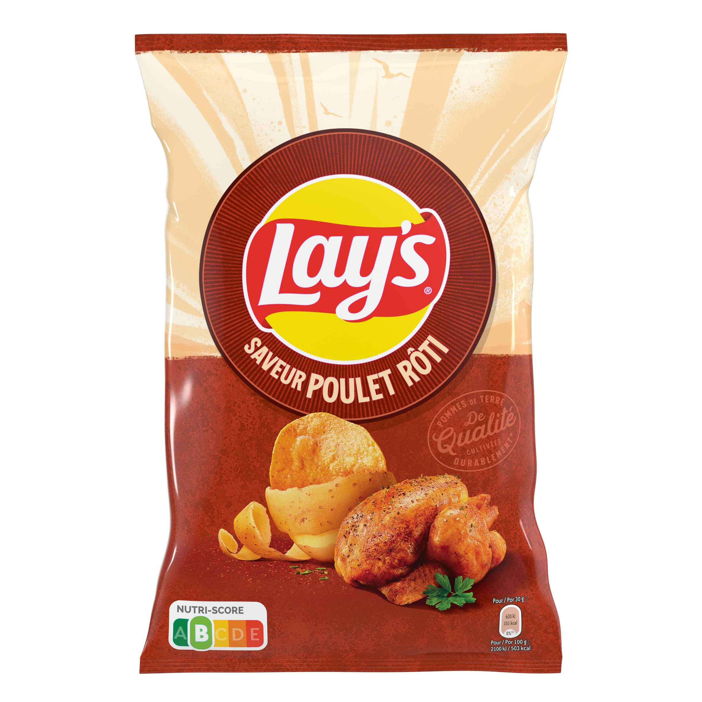 lay-s-classique-poulet-r-ti-chips-145g-croustillantes image 3