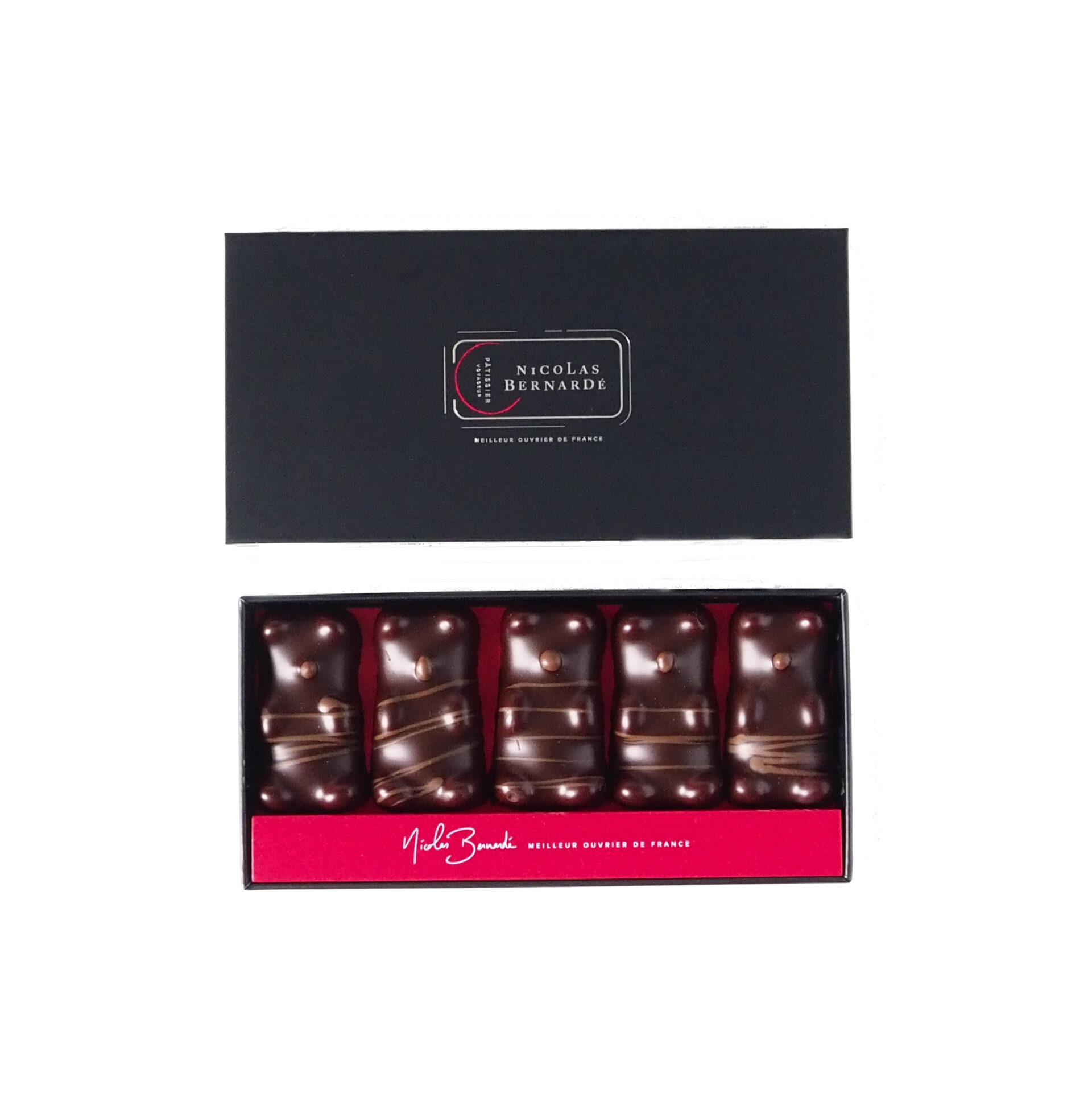 nicolas-bernard-nounours-guimauve-chocolat-au-lait-confiserie image 1