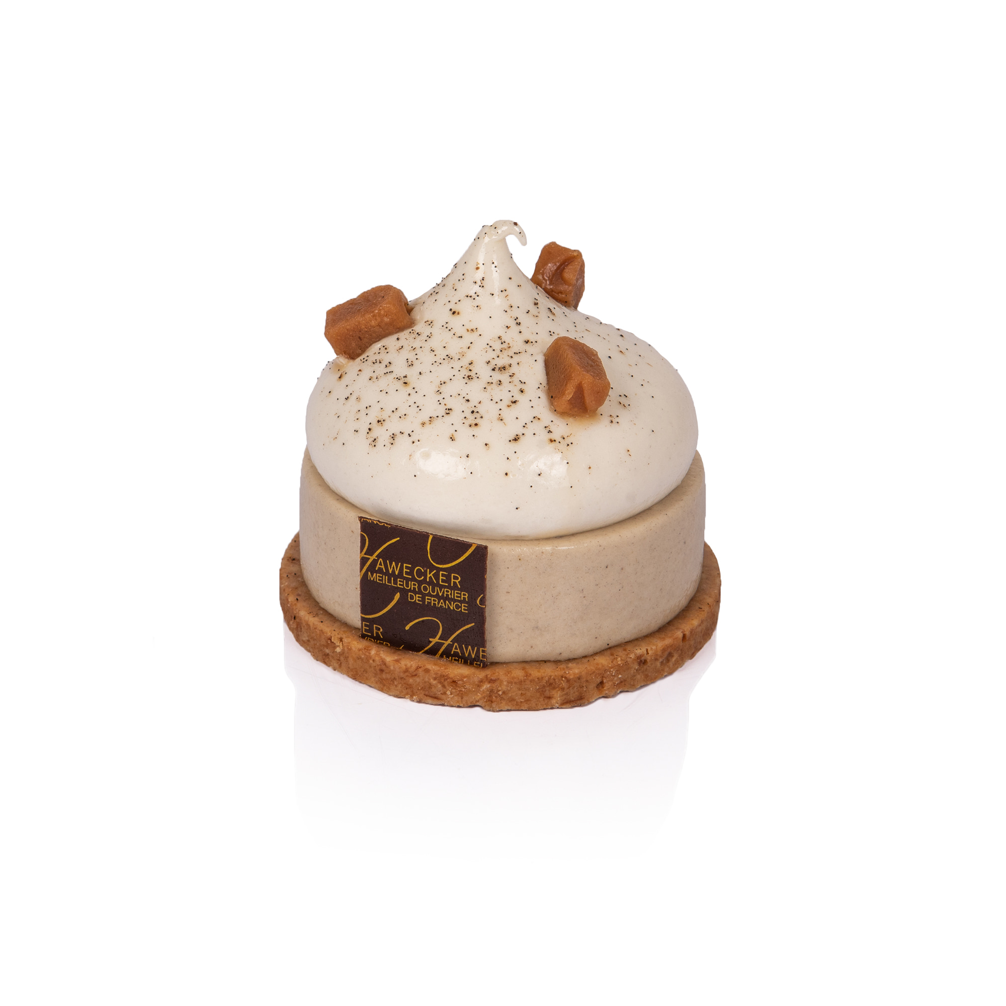 hawecker-cheese-cake-individuel-g-teau-vanille-caramel image 1
