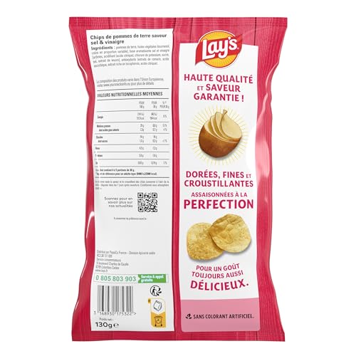 lay-s-classique-sel-et-vinaigre-chips-130g image 7