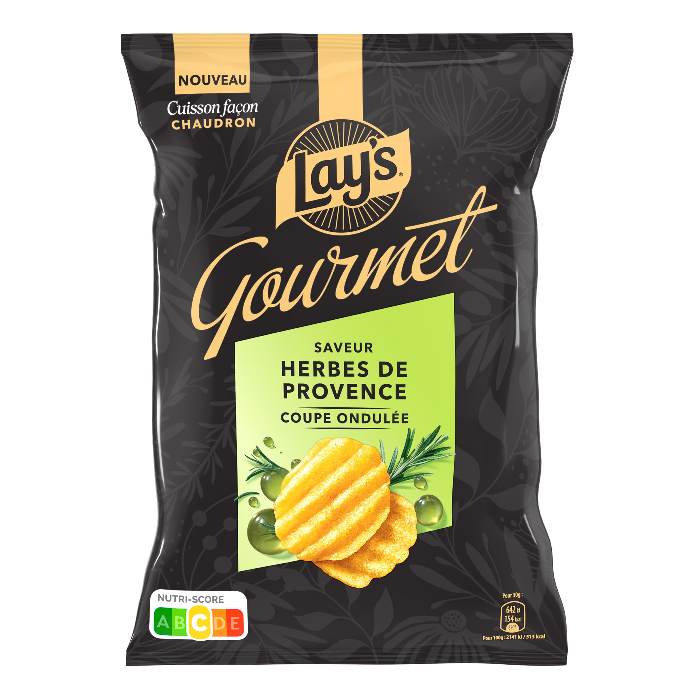 lay-s-gourmet-chips-herbes-de-provence-120g-lot-12-m-diterran-en image 3