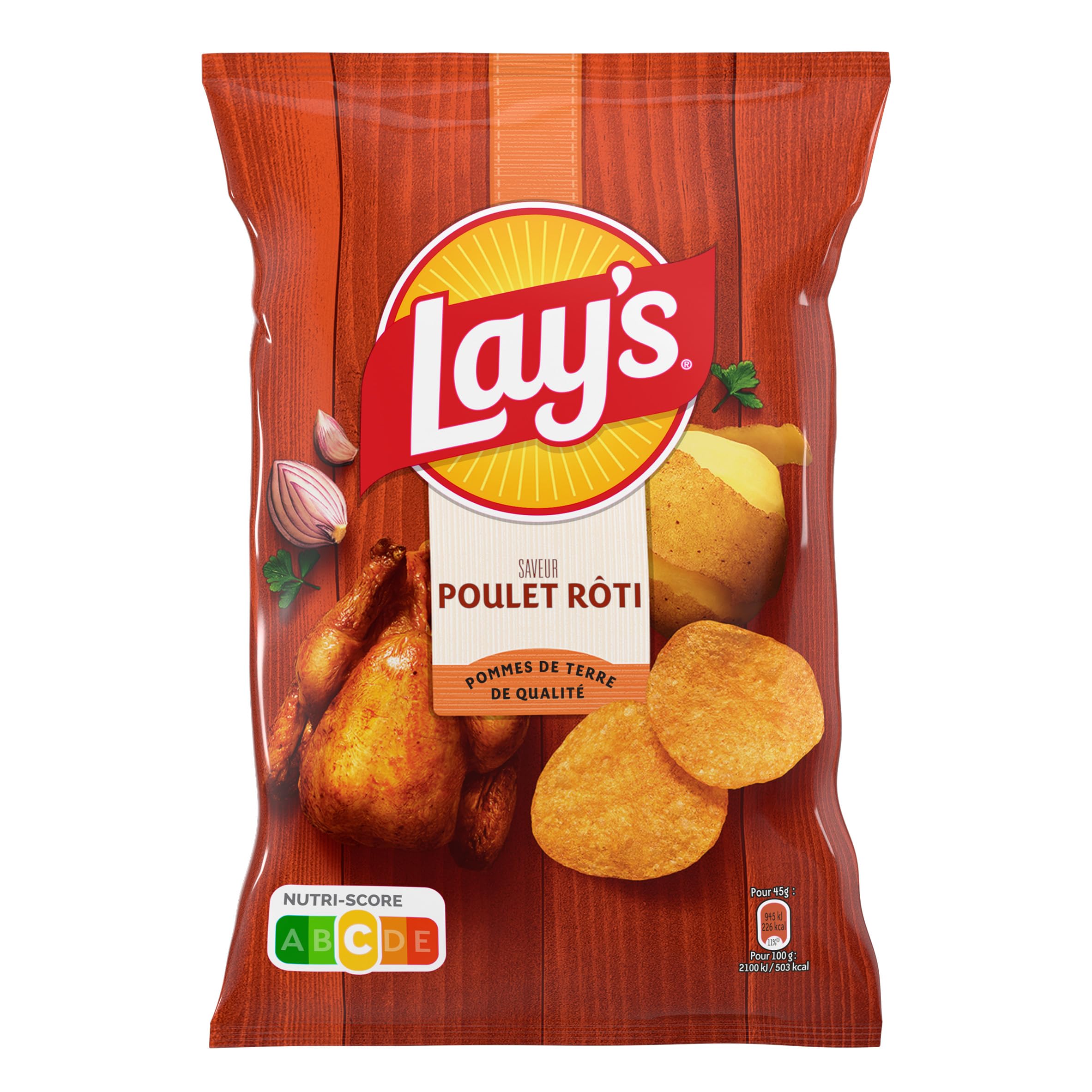 lay-s-format-individuel-poulet-r-ti-chips-20x45g-croustillantes image 3