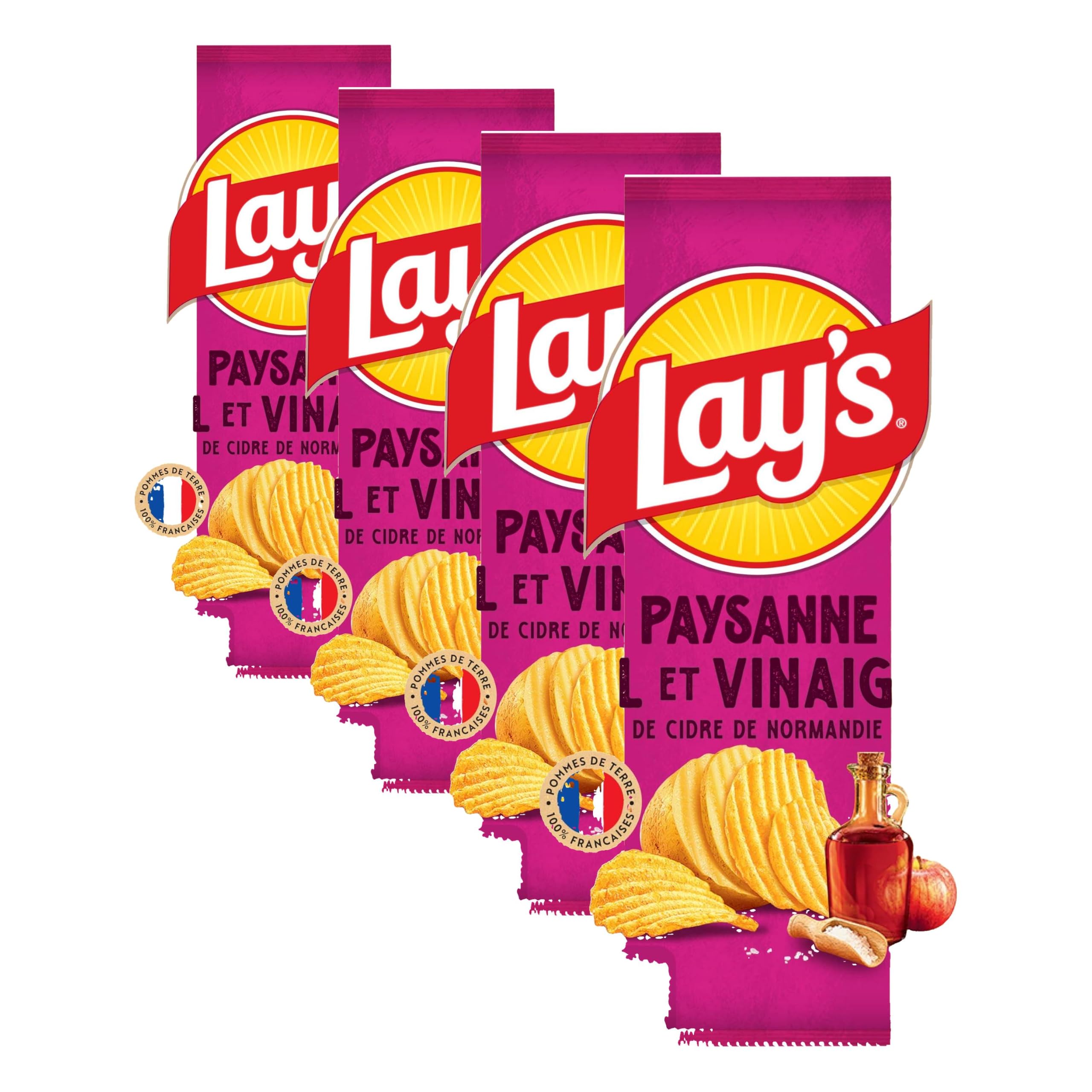 lay-s-recette-paysanne-chips-sel-et-vinaigre-de-cidre-120g image 5