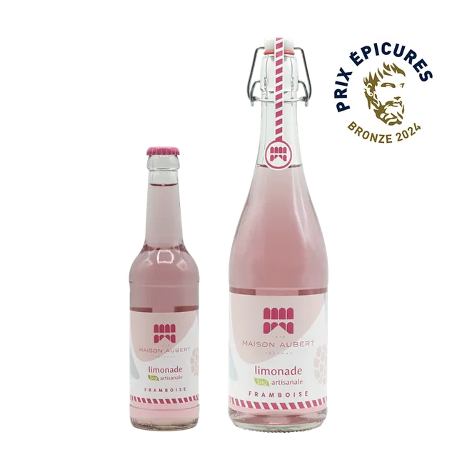 maison-aubert-limonade-framboise-artisanale-bio-m-daille-2024 image 1