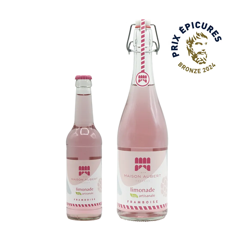 maison-aubert-limonade-framboise-artisanale-bio-m-daille-2024 image 1