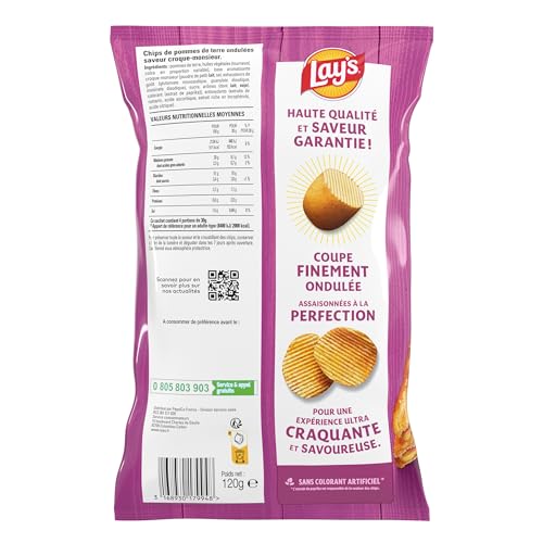 lay-s-ondul-es-croque-monsieur-chips-120g-fromage-jambon image 7