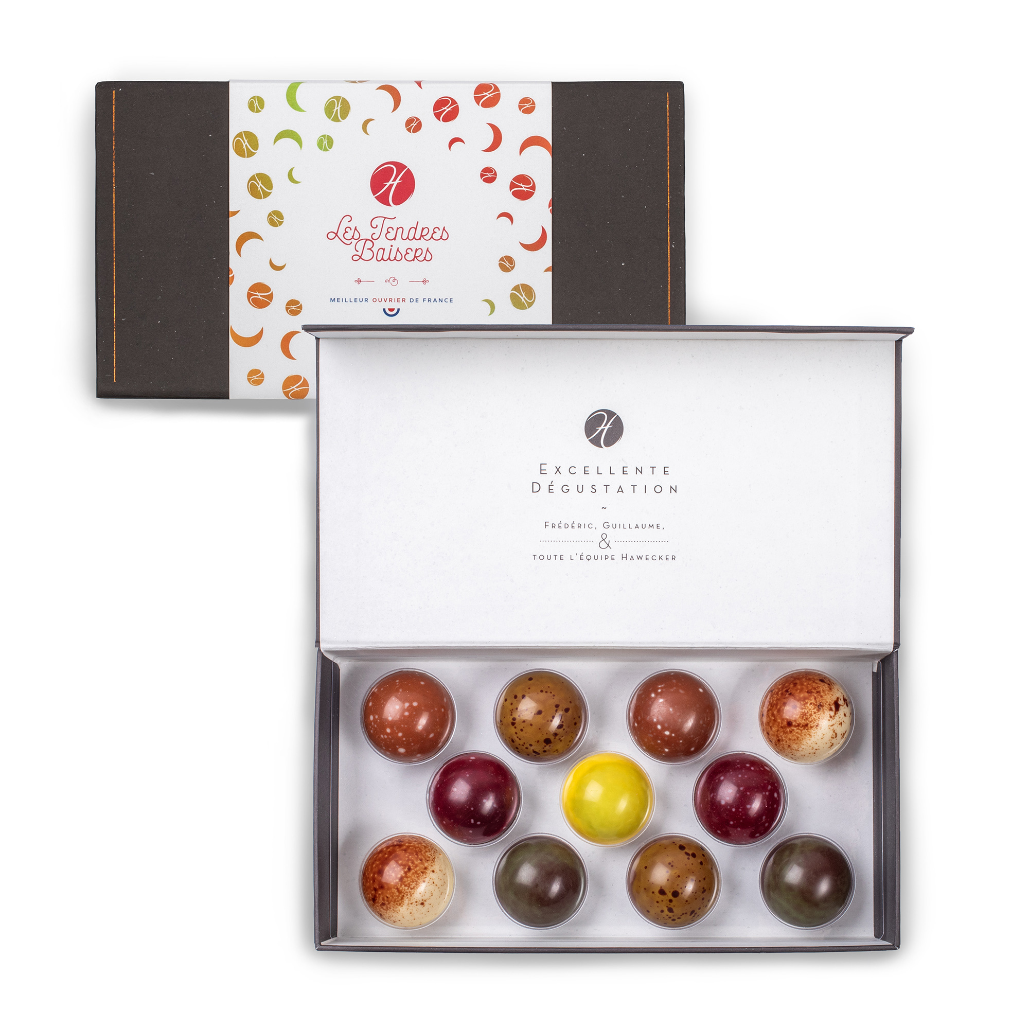 hawecker-les-coffrets-chocolats-tendres-baisers-assortiment image 2