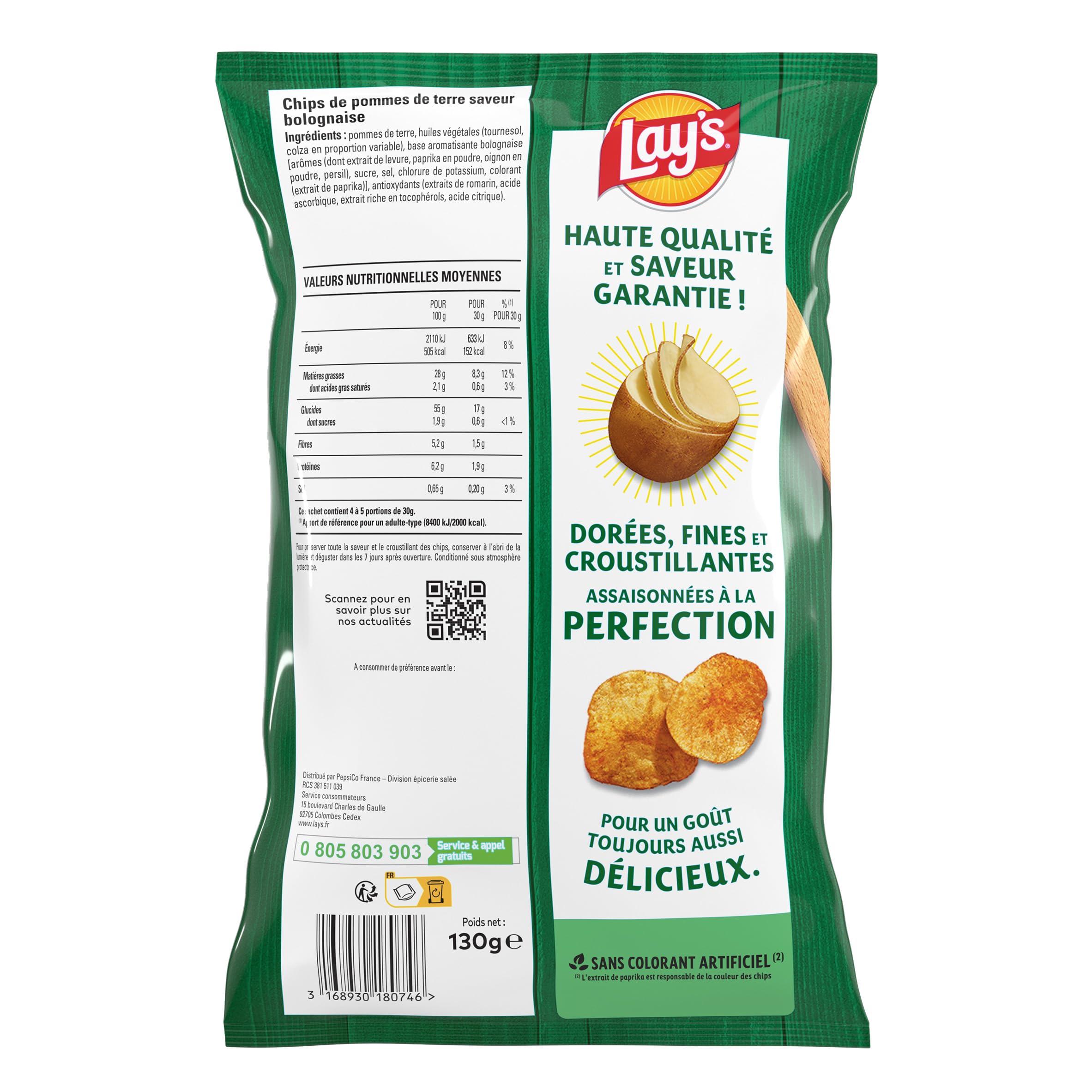 lay-s-classique-chips-bolognaise-130g-lot-de-10 image 2