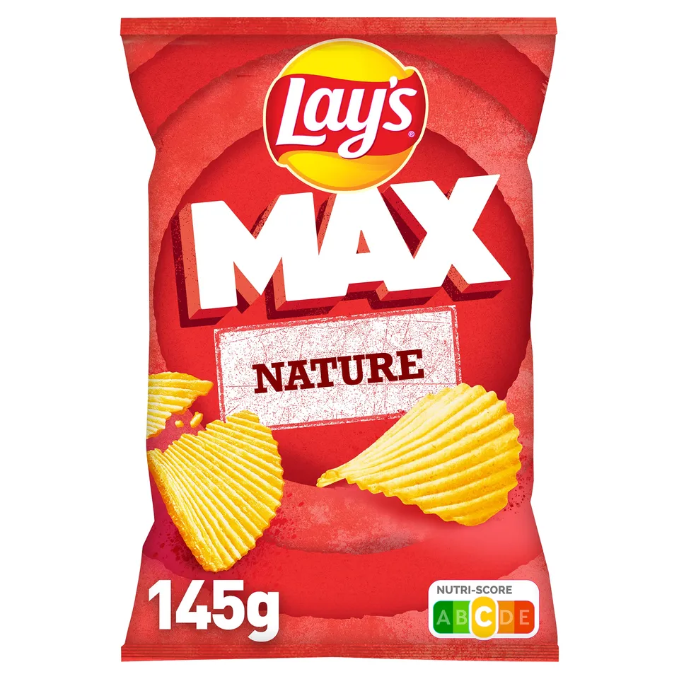 lay-s-max-chips-ondul-es-nature-145-g-maxi image 1