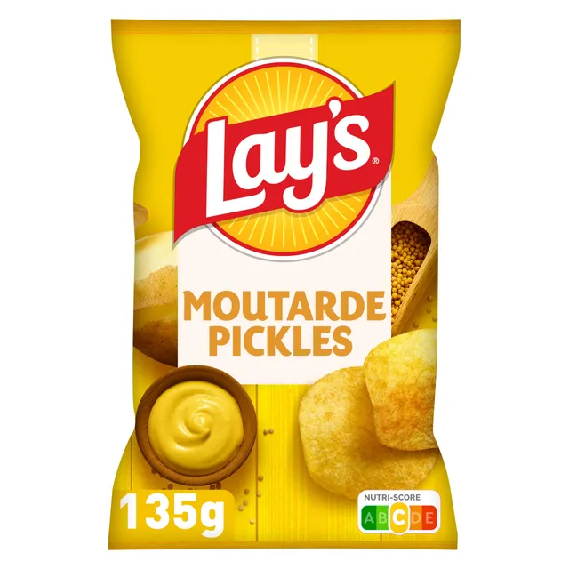 lay-s-classique-chips-moutarde-pickles-135g image 1