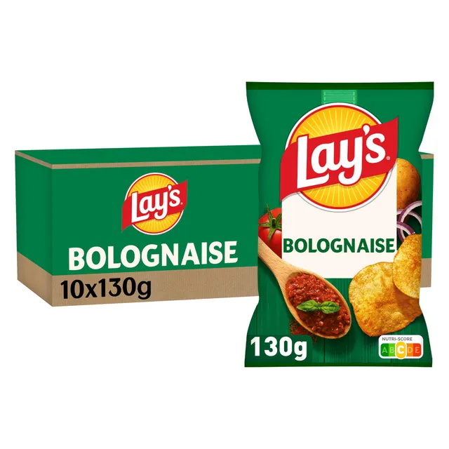 lay-s-classique-chips-bolognaise-130g-lot-de-10 image 1