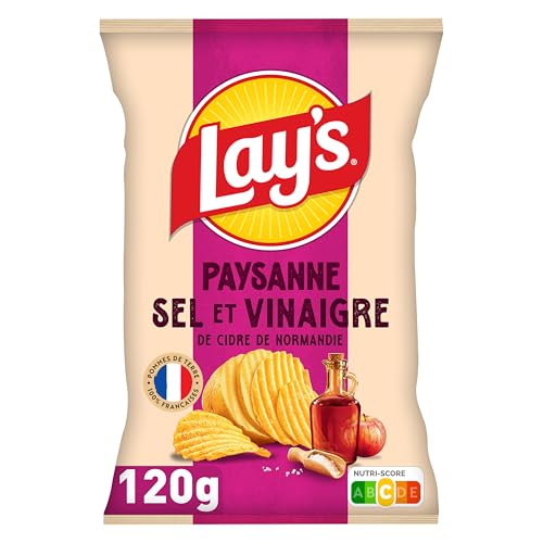 lay-s-recette-paysanne-chips-sel-et-vinaigre-de-cidre-120g image 6