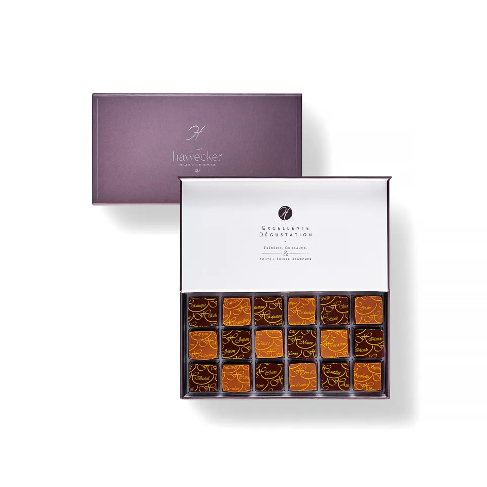 hawecker-le-voyage-en-chocolat-coffret-chocolats-assortiment image 1