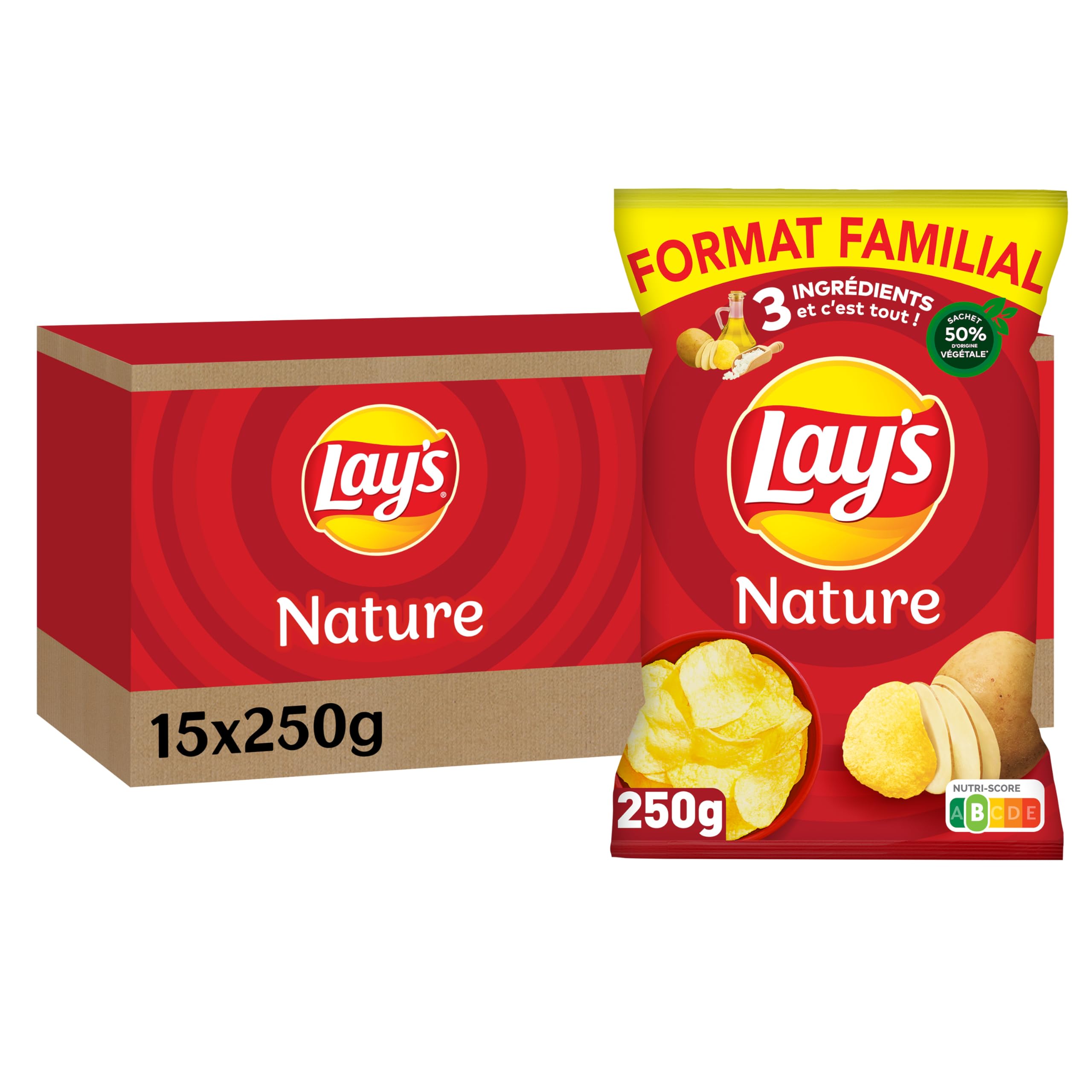 lay-s-classique-chips-nature-format-familial-250g image 5