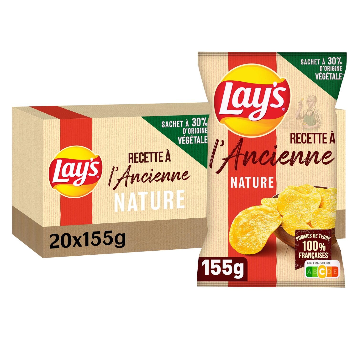 lay-s-format-individuel-sel-de-mer-chips-nature-6x25g-fines image 5