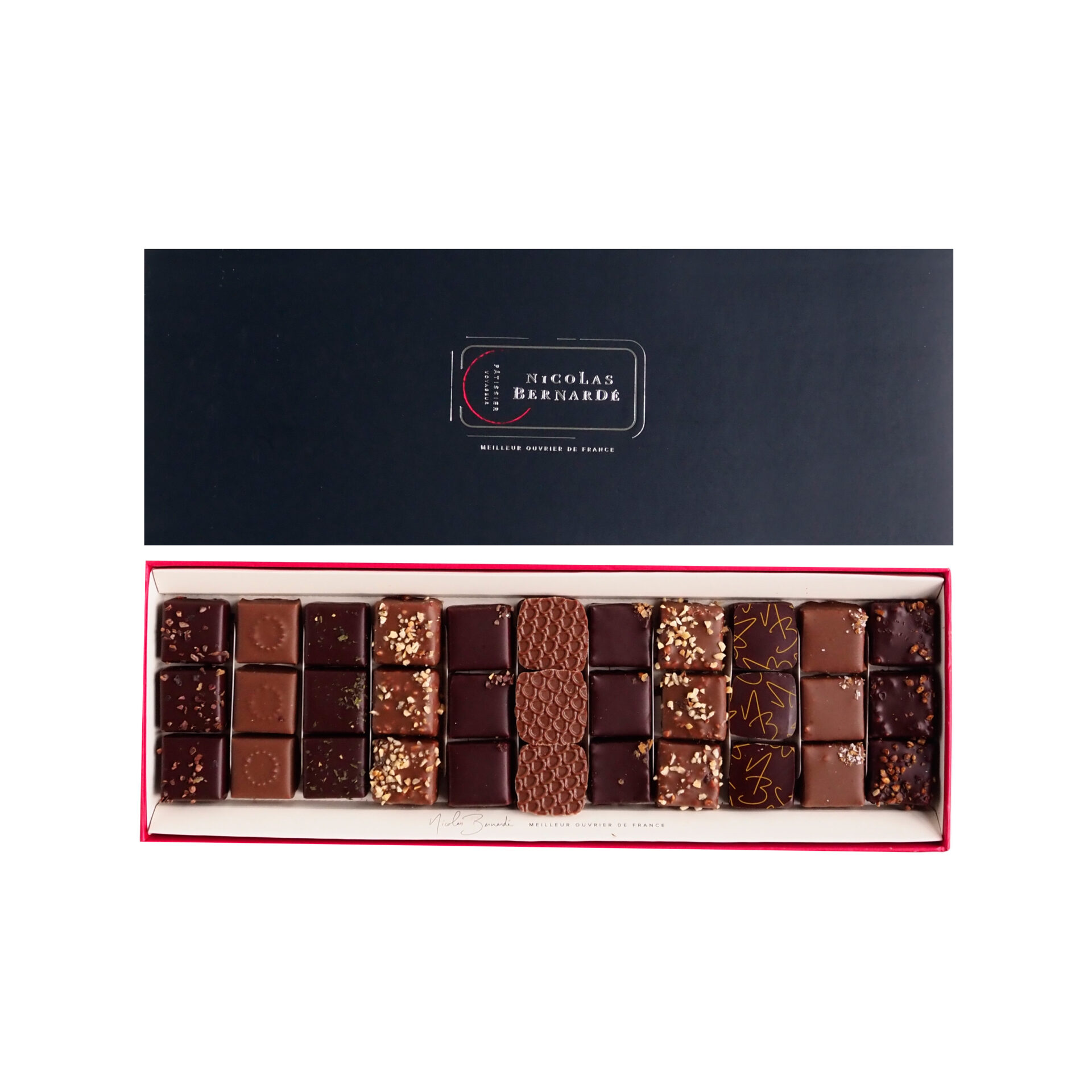 nicolas-bernard-chocolats-coffret-chocolats-20-pi-ces-150g-assortiment image 1