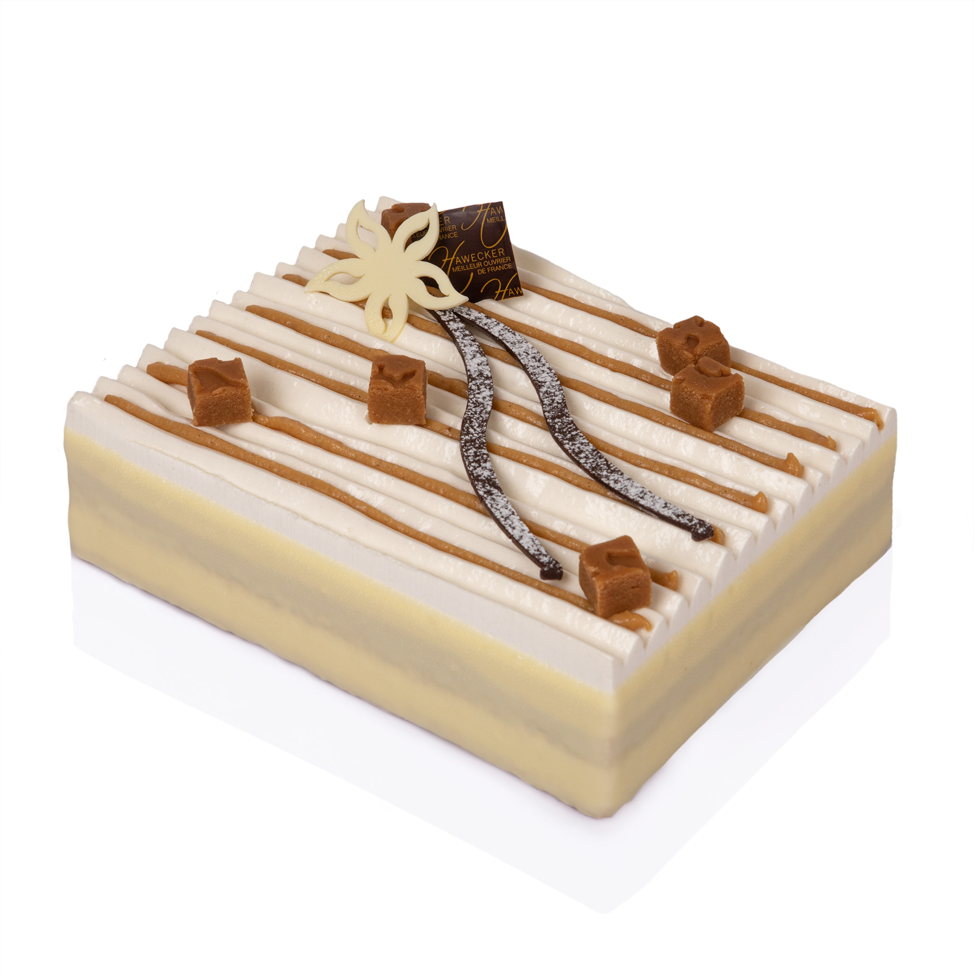 hawecker-les-entremets-cheese-cake-vanille-caramel-partager image 1