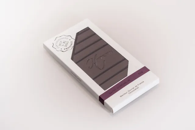 hawecker-saint-domingue-70-tablette-chocolat-noir-85g image 1