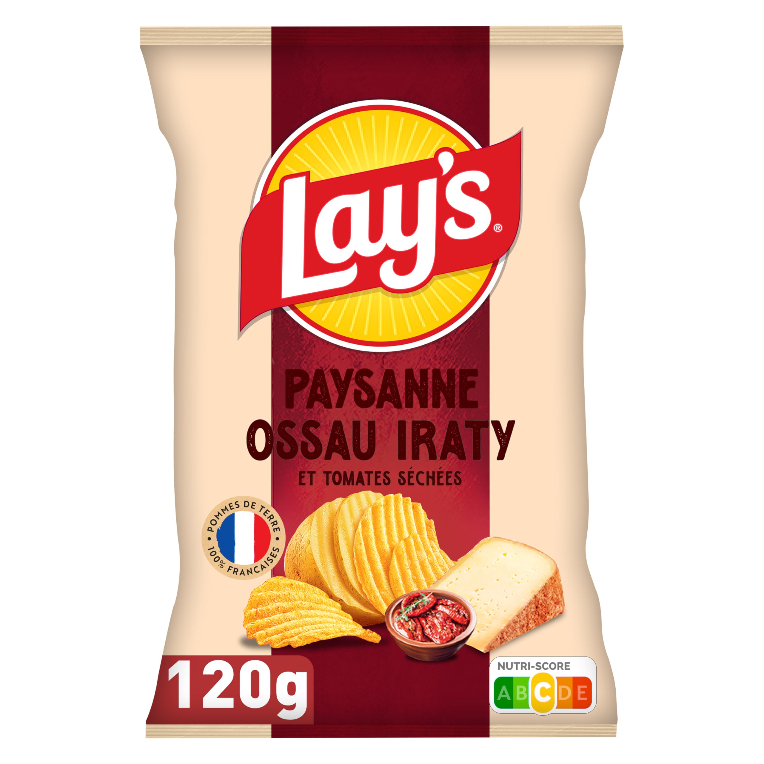lay-s-paysanne-ossau-iraty-tomates-chips-120g image 1
