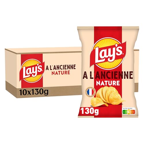 lay-s-l-ancienne-chips-nature-130g-lot-de-10-paisses image 4