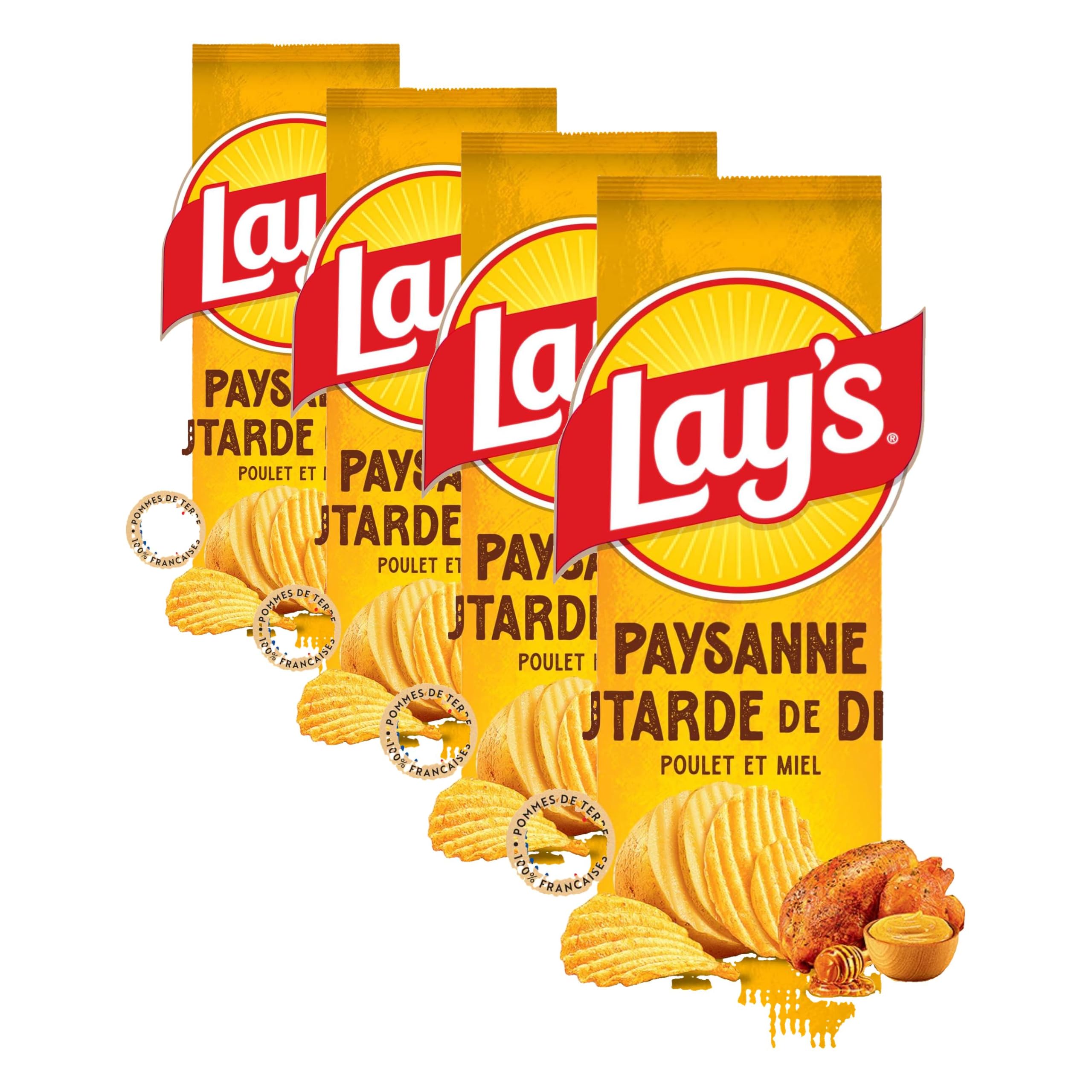 lay-s-paysanne-poulet-moutarde-miel-chips-120g image 5