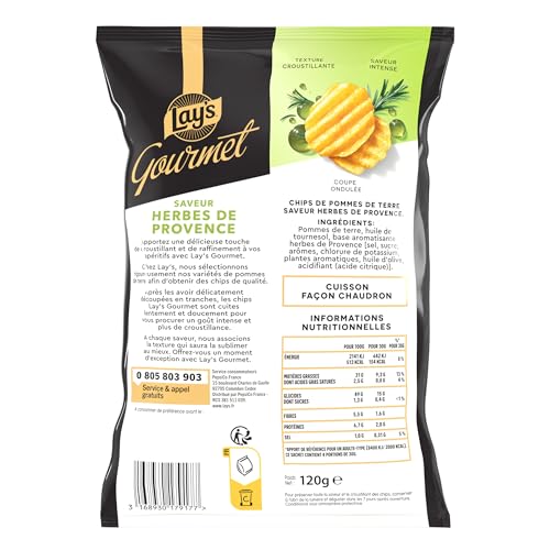 lay-s-gourmet-chips-herbes-de-provence-120g-lot-12-m-diterran-en image 5