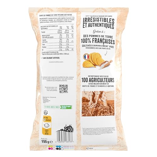 lay-s-recette-paysanne-chips-nature-3-1-kg-ondul-es-fran-aises image 7