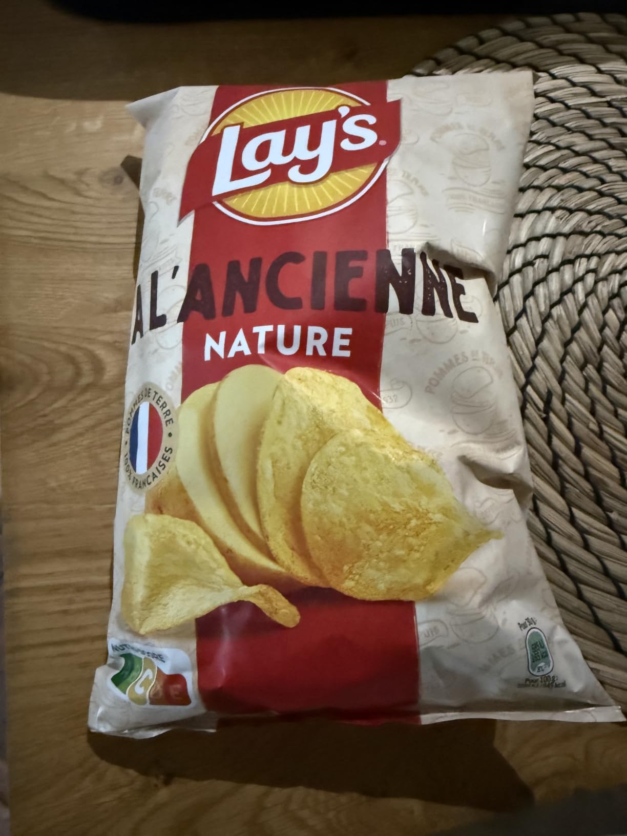 Goût pomme de terre