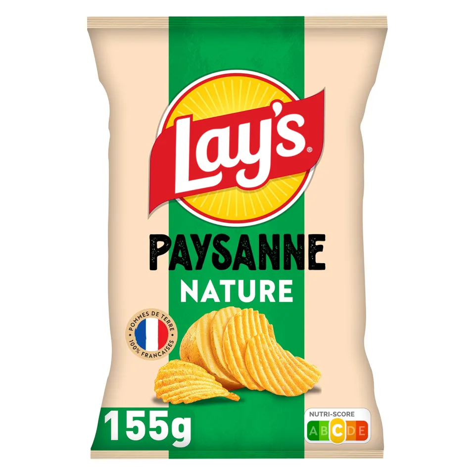 lay-s-recette-paysanne-chips-nature-3-1-kg-ondul-es-fran-aises image 1