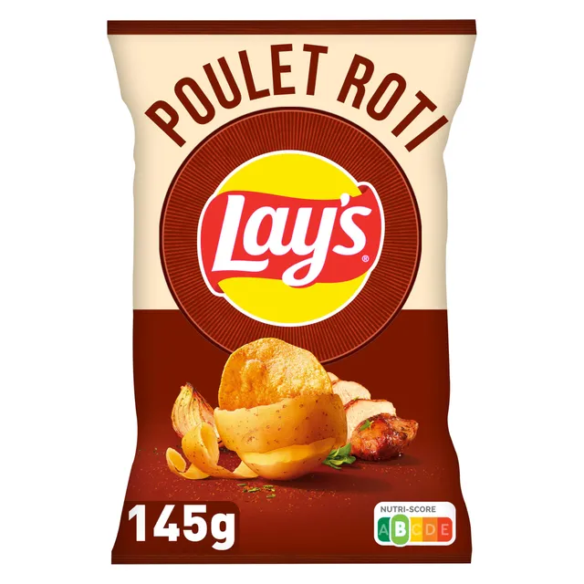 lay-s-classique-poulet-r-ti-chips-145g-croustillantes image 1