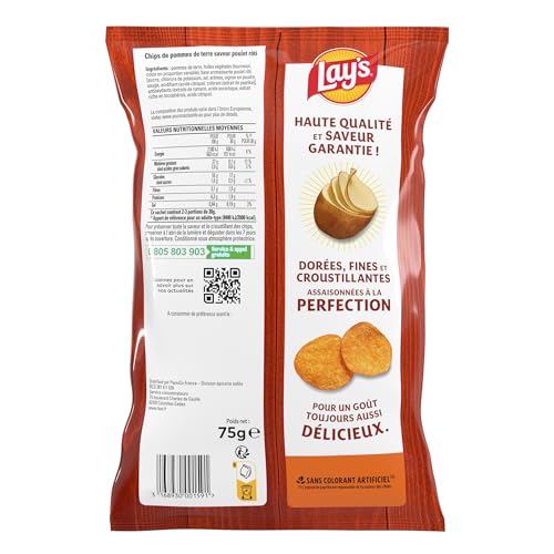 lay-s-classique-chips-poulet-r-ti-15x75g-lot-de-15 image 7