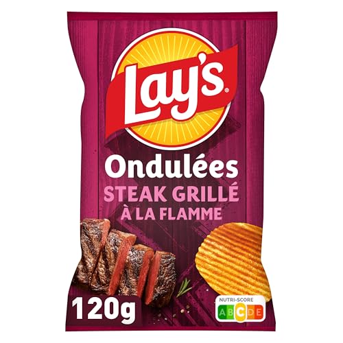 lay-s-ondul-es-chips-steak-grill-la-flamme-120g image 6