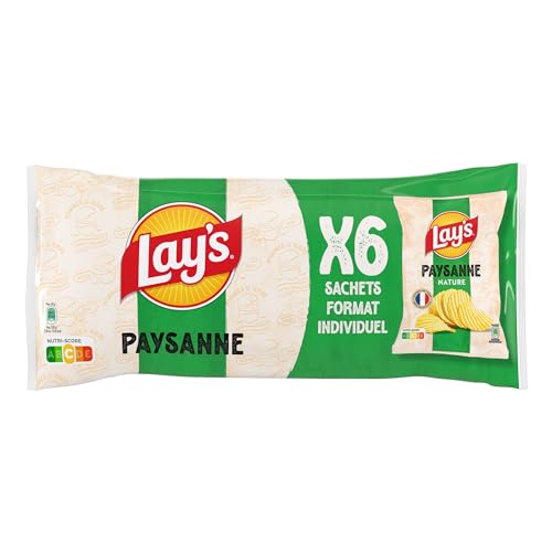 lay-s-format-individuel-paysanne-chips-ondul-es-6x28g-nature image 7