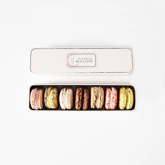 nicolas-bernard-coffret-7-macarons-115g image 1
