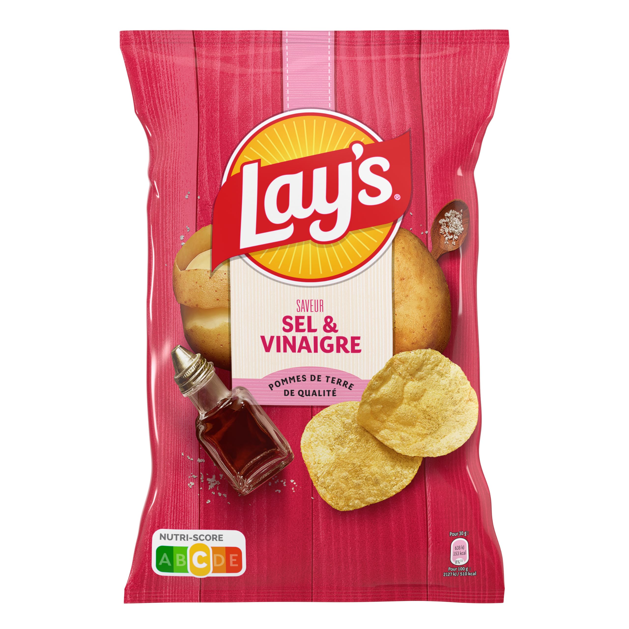 lay-s-classique-sel-et-vinaigre-chips-130g image 3