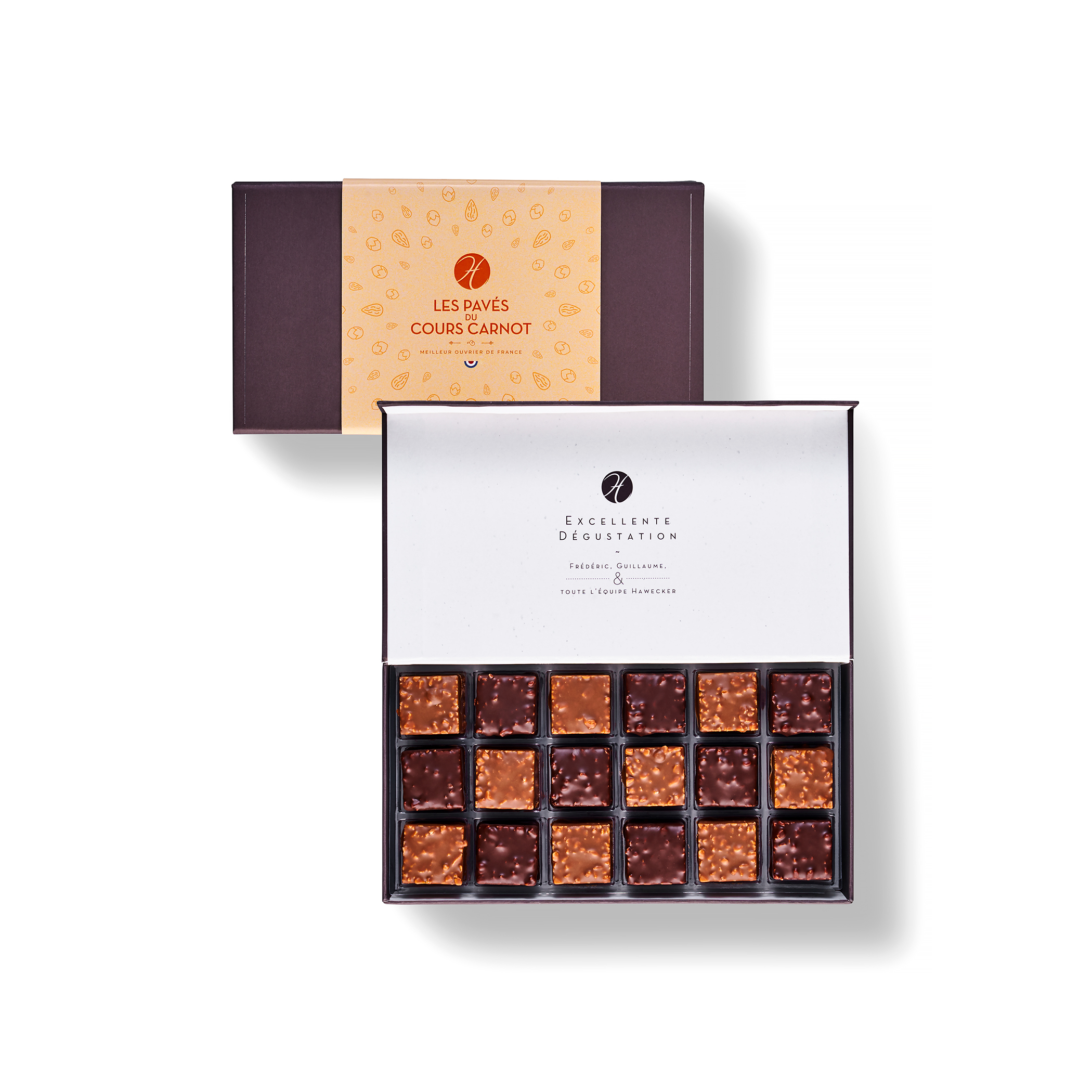 hawecker-pav-s-du-cours-carnot-coffret-chocolat-pralin image 1