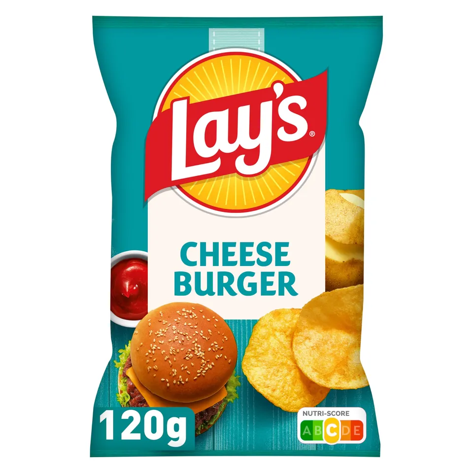 lay-s-classique-chips-cheeseburger-120g image 1