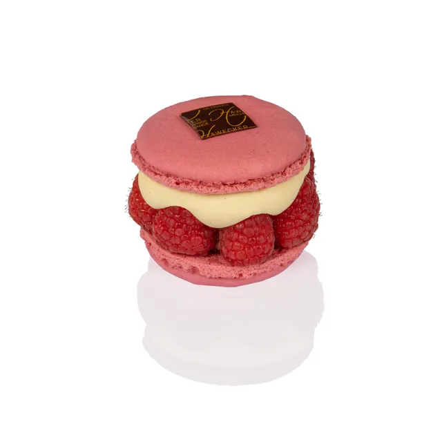 hawecker-g-teaux-macaron-framboise-litchi-individuel image 1