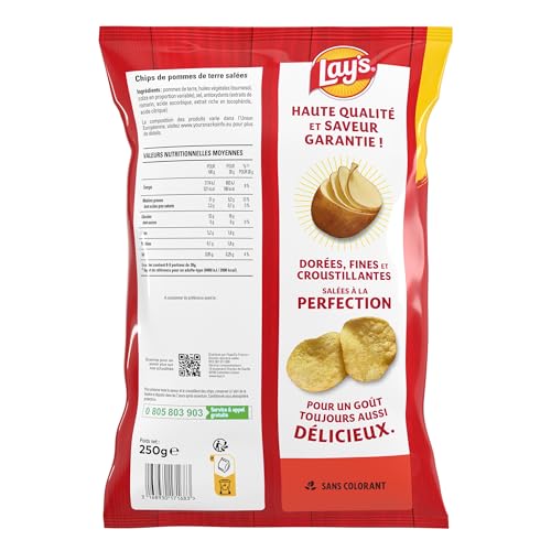 lay-s-classique-chips-nature-format-familial-250g image 8