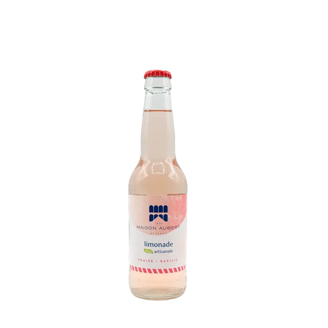 maison-aubert-limonades-fraise-basilic-limonade-33cl-bio image 1