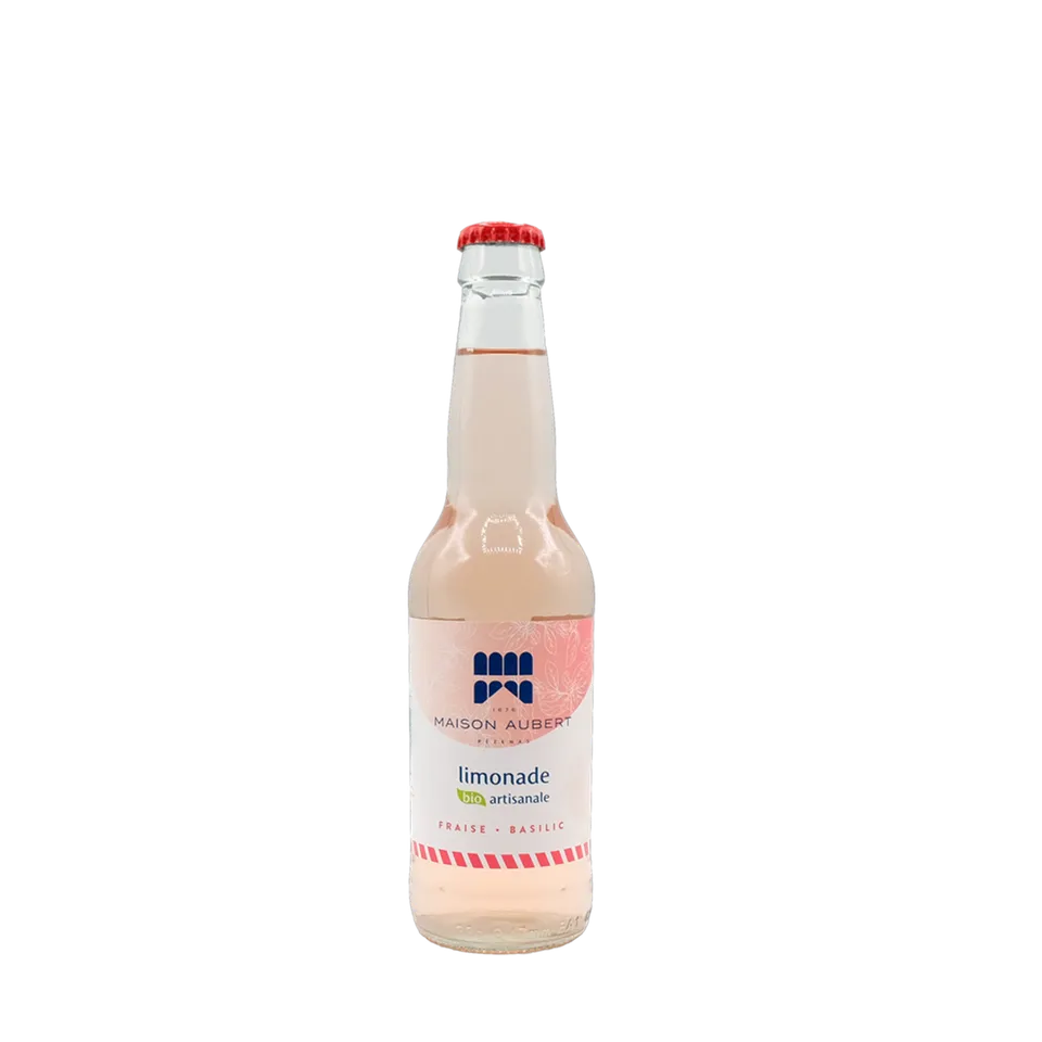 maison-aubert-limonades-fraise-basilic-limonade-33cl-bio image 1