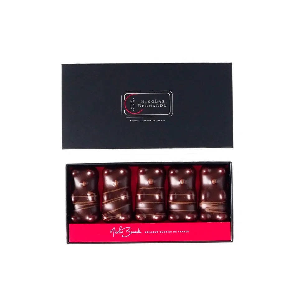 nicolas-bernard-nounours-guimauve-chocolat-au-lait-confiserie image 1