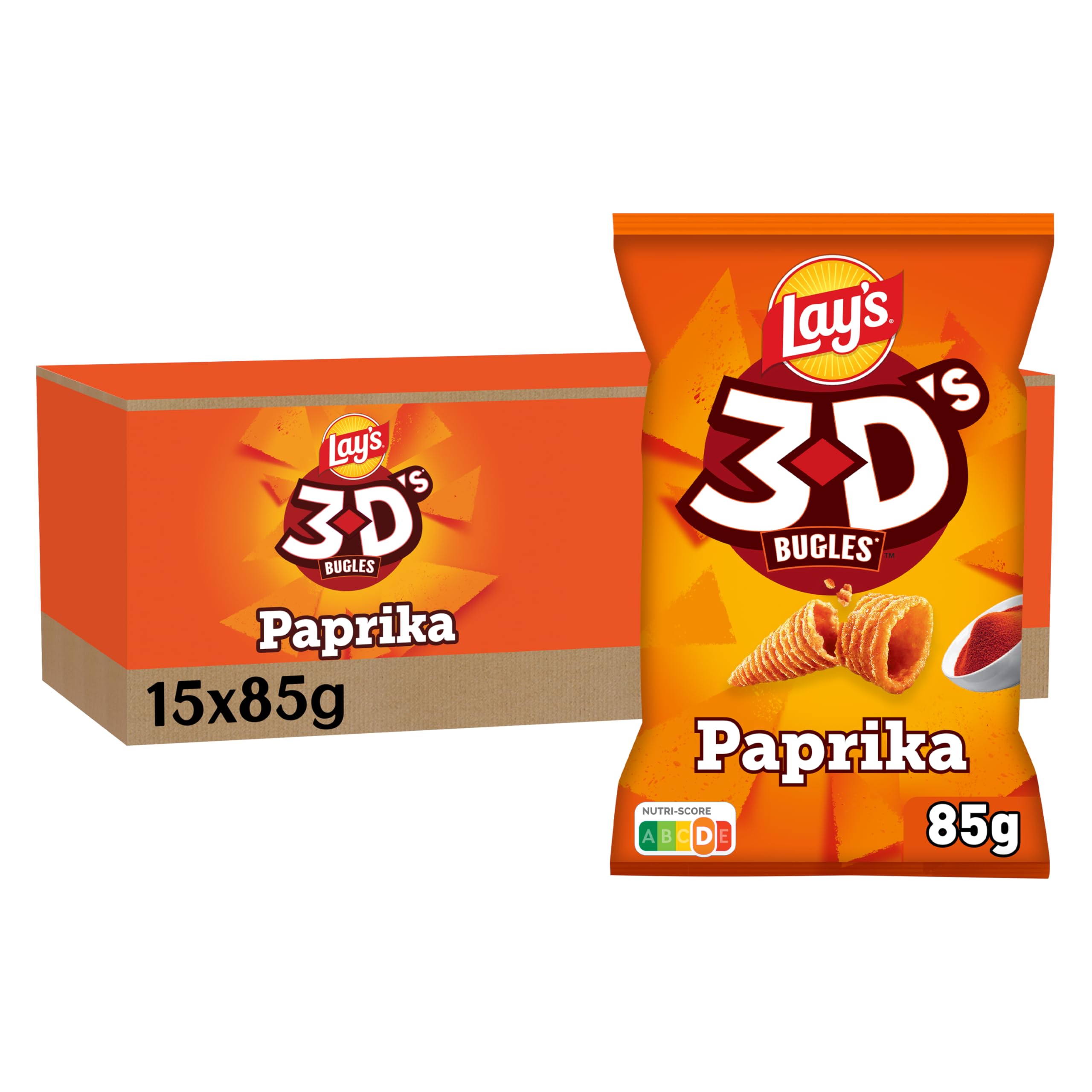 lay-s-3d-bugles-snack-ma-s-nature-15x85g-c-nes-croustillants image 6