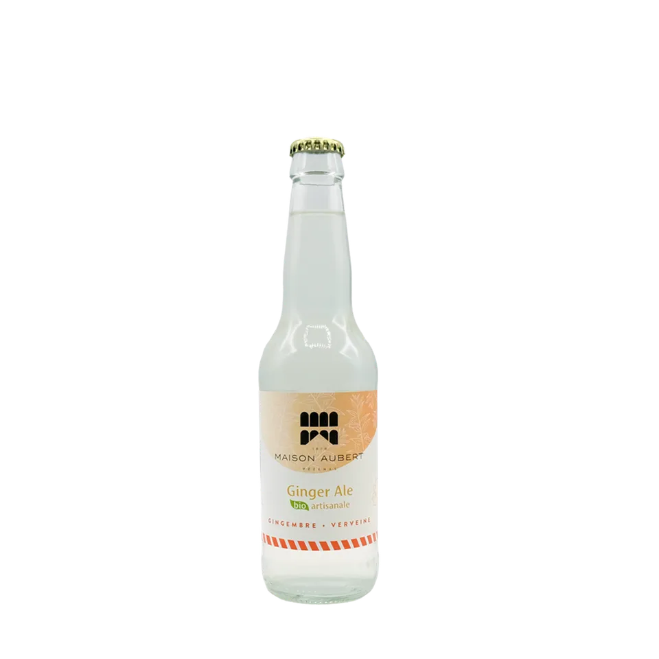 maison-aubert-ginger-ale-gingembre-verveine-soda-artisanal-bio image 1