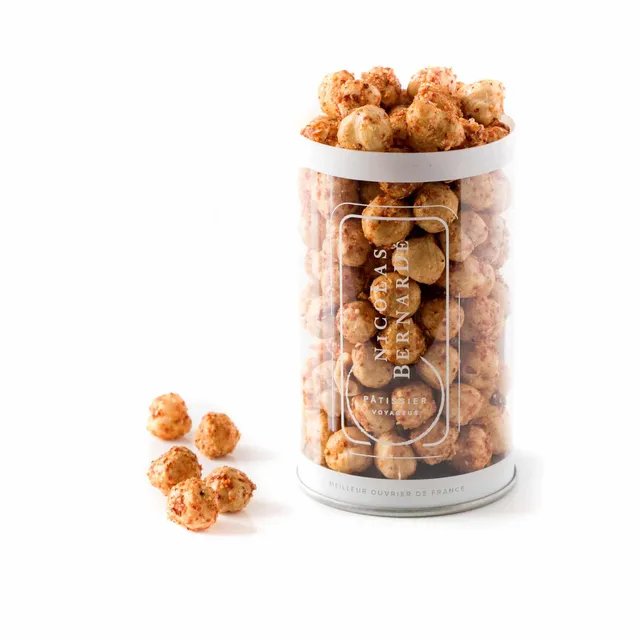 nicolas-bernard-picerie-fine-noisettes-ail-piment-150g image 1