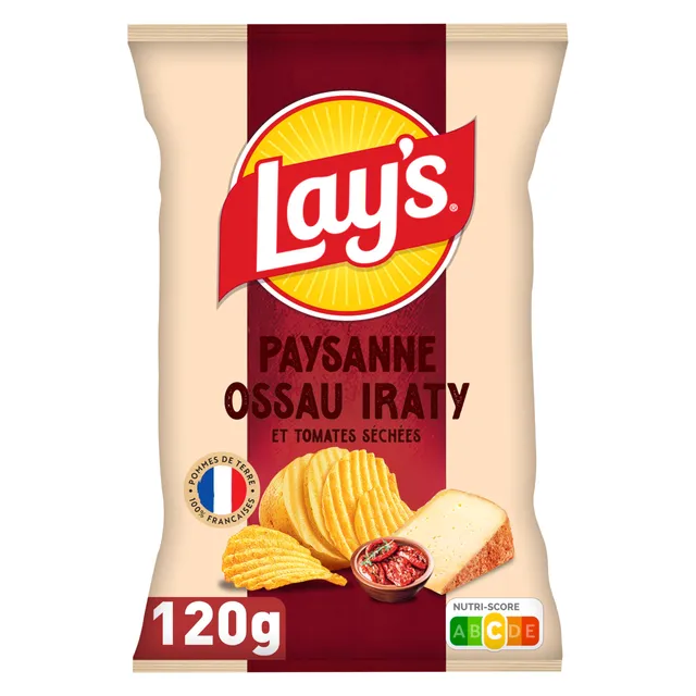 lay-s-paysanne-ossau-iraty-tomates-chips-120g image 1
