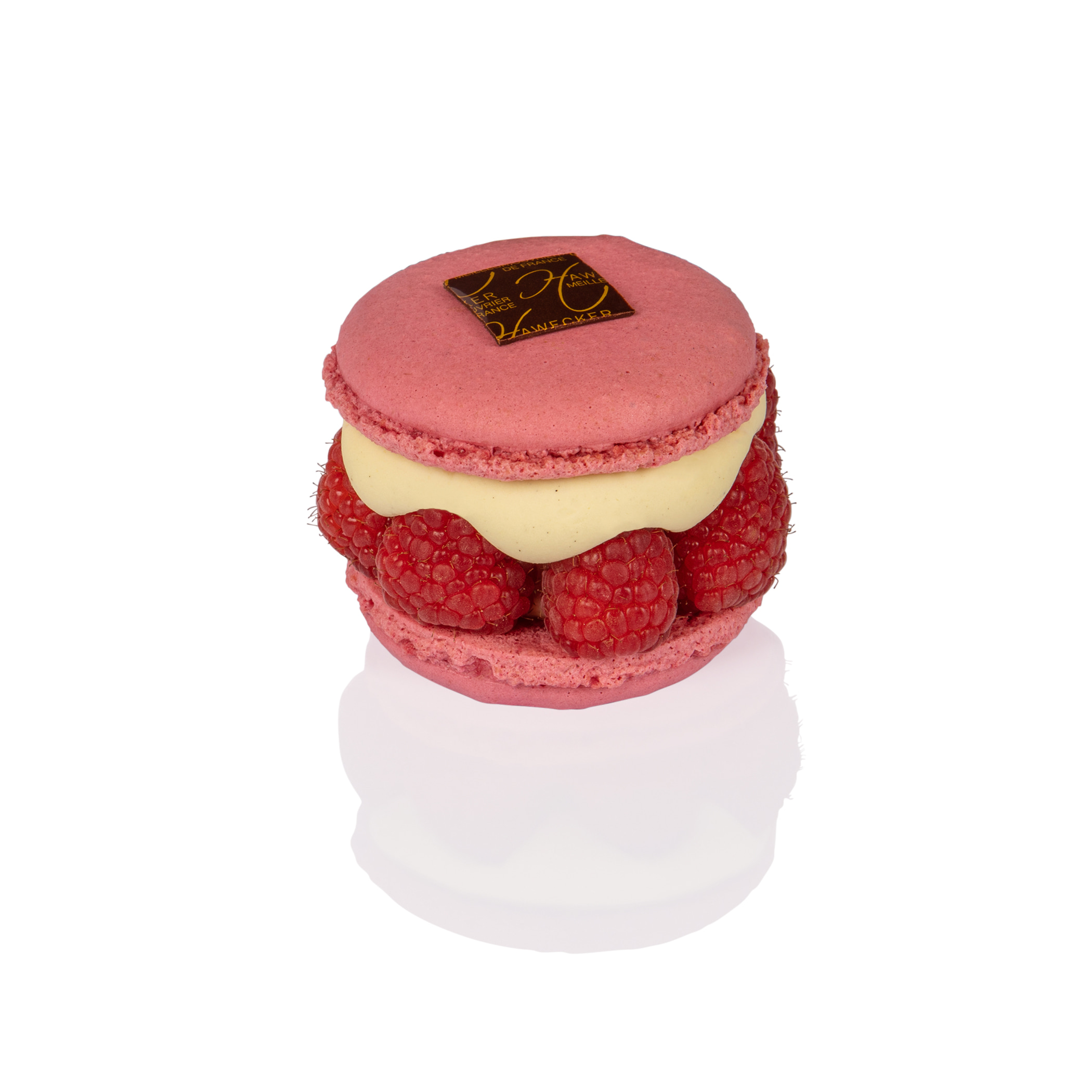 hawecker-g-teaux-macaron-framboise-litchi-individuel image 1