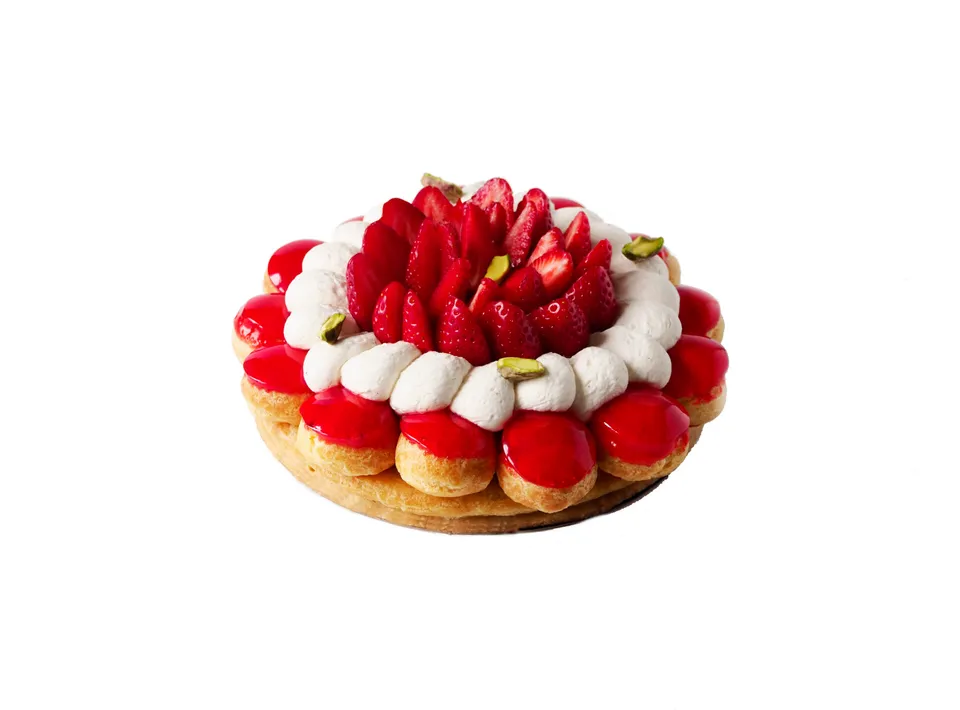 nicolas-bernard-saint-honor-pistache-et-fraise image 1