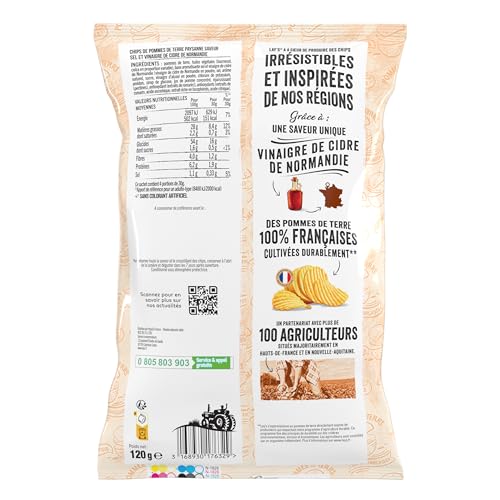 lay-s-recette-paysanne-chips-sel-et-vinaigre-de-cidre-120g image 7